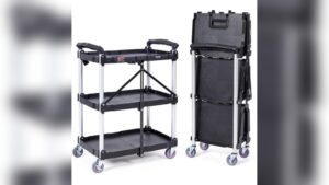 Folding Rolling Utility Cart