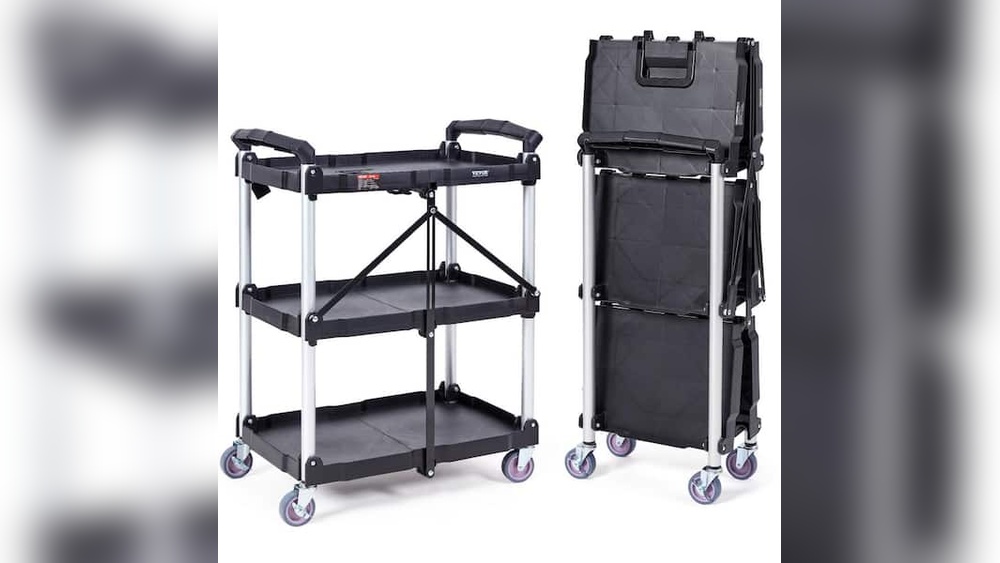 Folding Rolling Utility Cart
