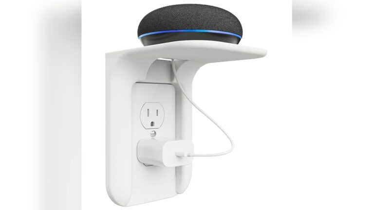 Wall Outlet Shelf